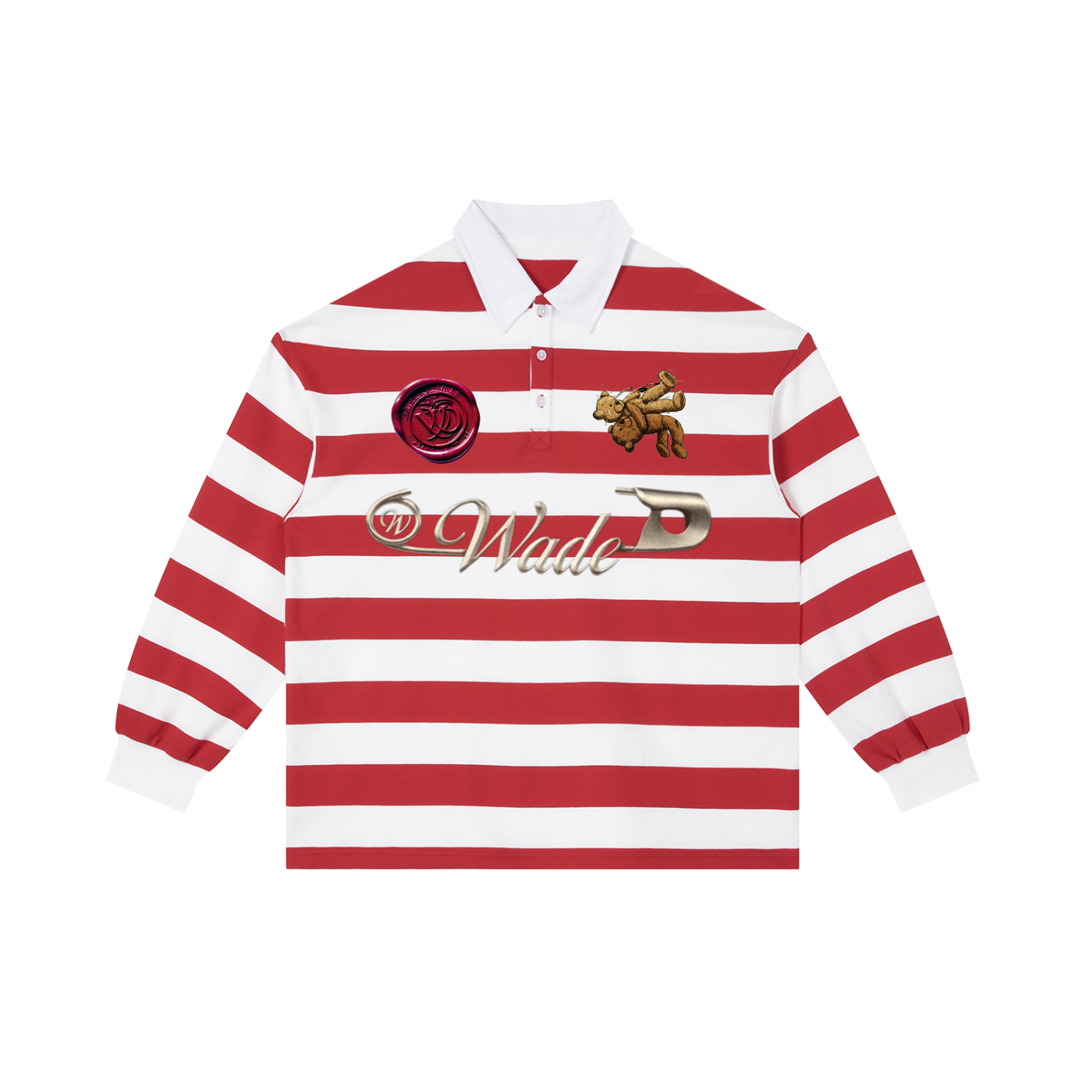 Wade Stripe Color Block Polo Shirt