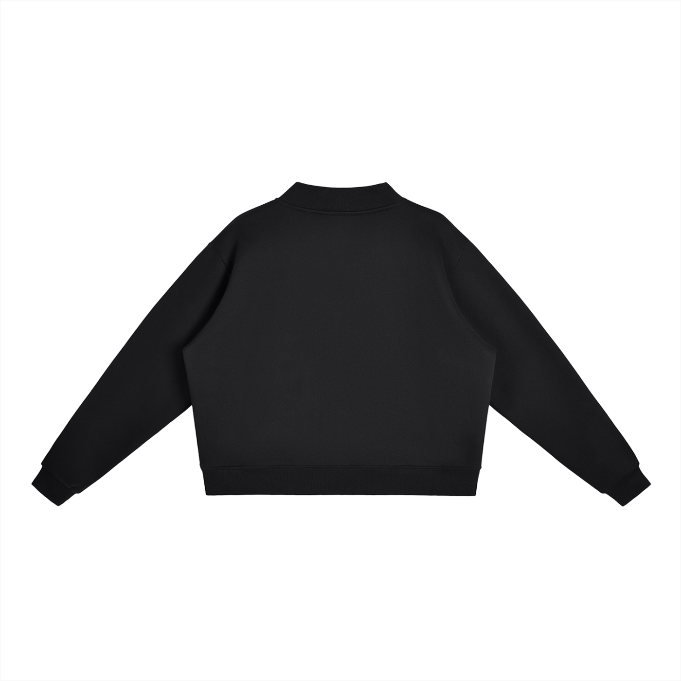 Wade Fleece Mock-Neck Sweatshirt