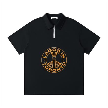 POLO A  Quarter-Zip Polo Shirt(220 g/m²)
