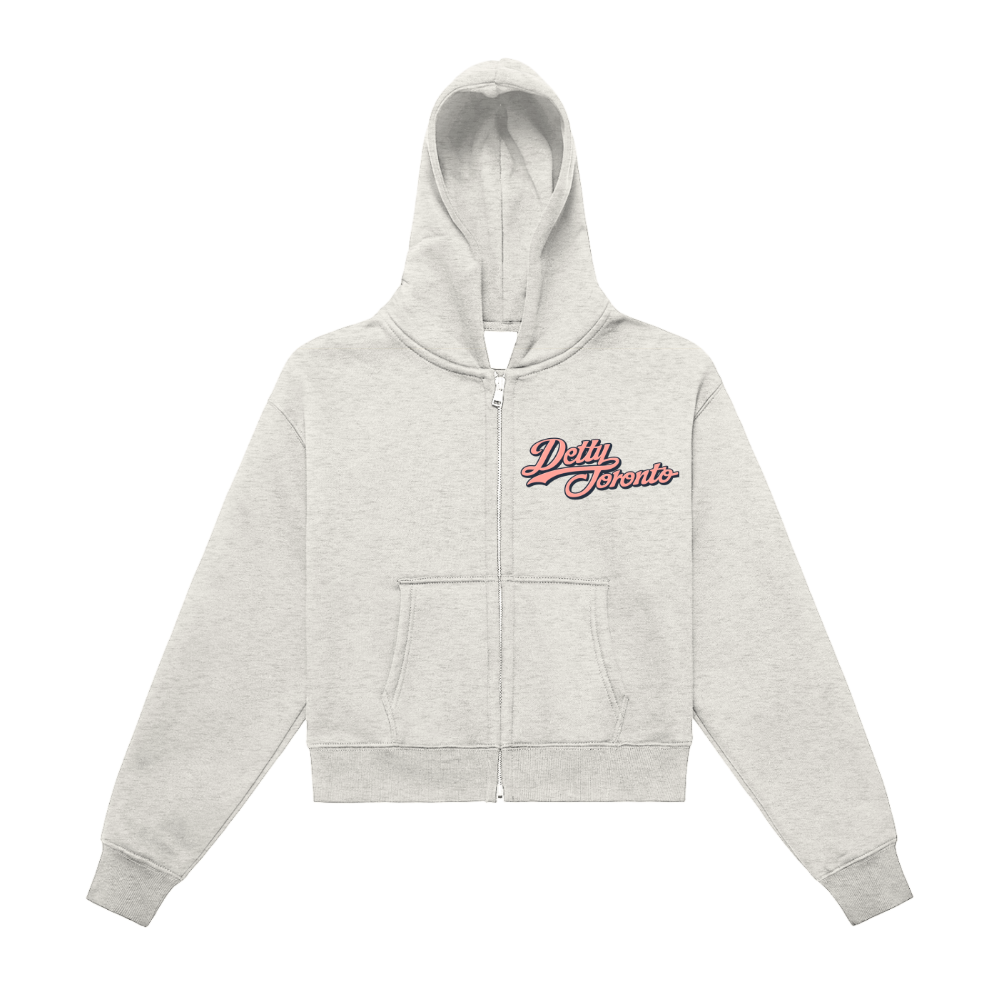 Wade Female Zip-Up Cropped Hoodie