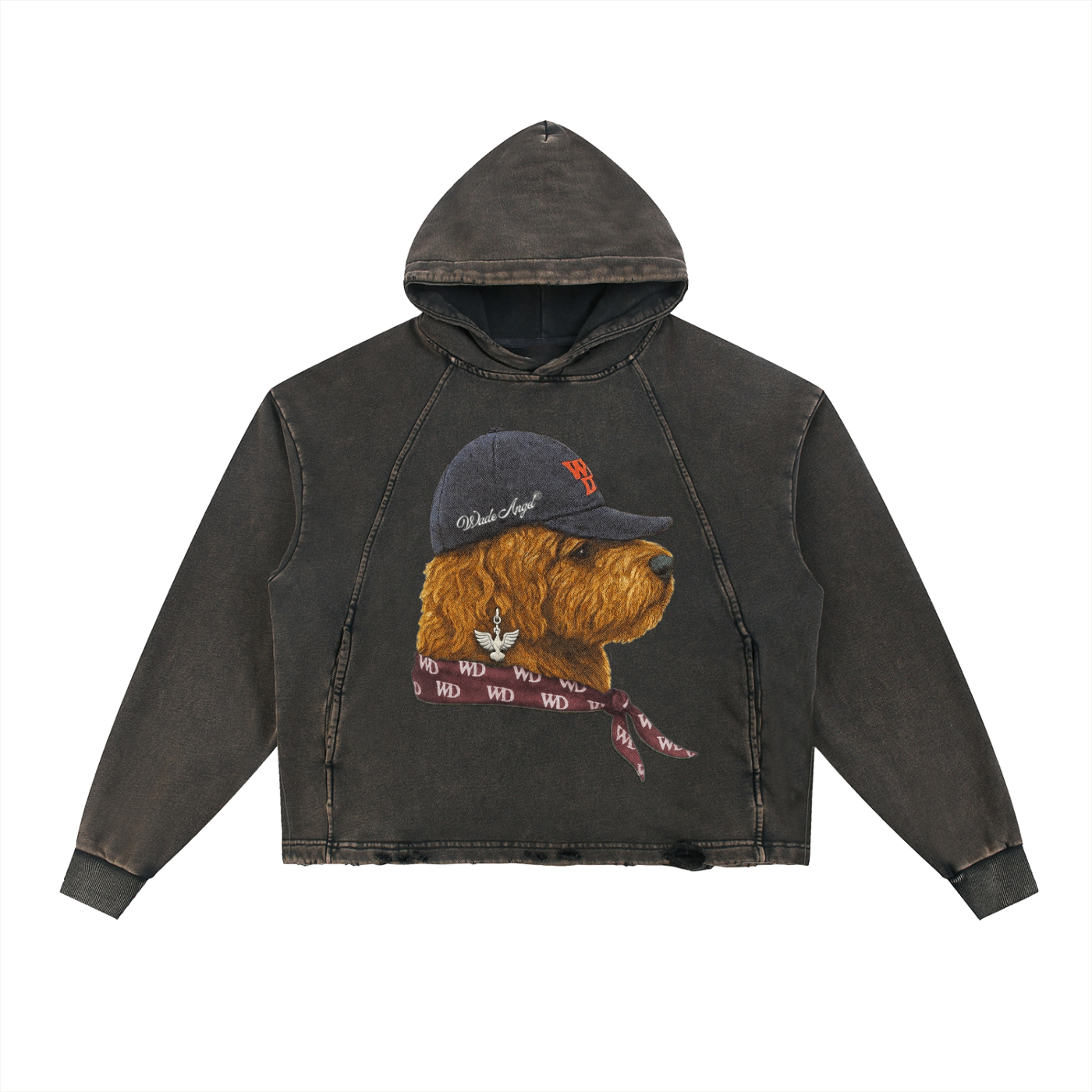 Boxy Vintage Washed Hoodie
