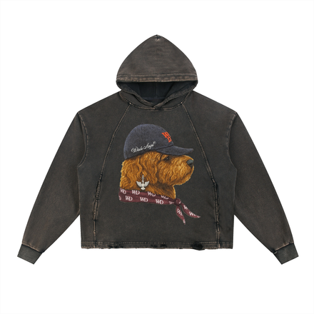 Boxy Vintage Washed Hoodie