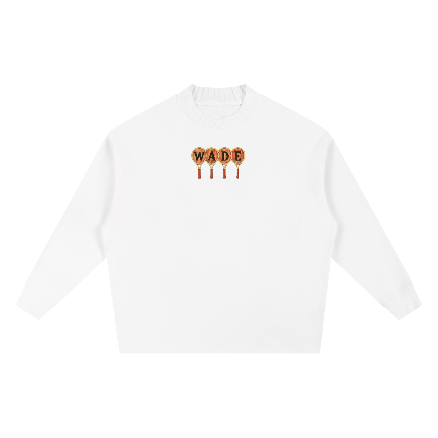 Knitted Round Neck Oversize Sweatshirt