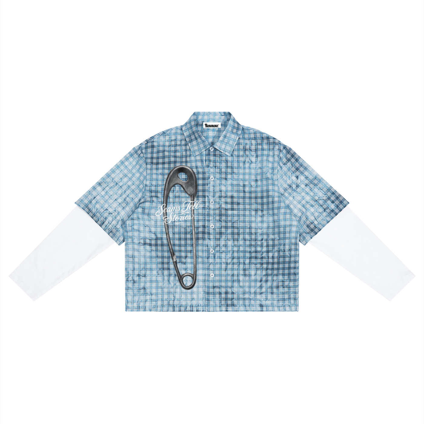 Wade Vintage Wash Plaid Short Sleeve Shirt