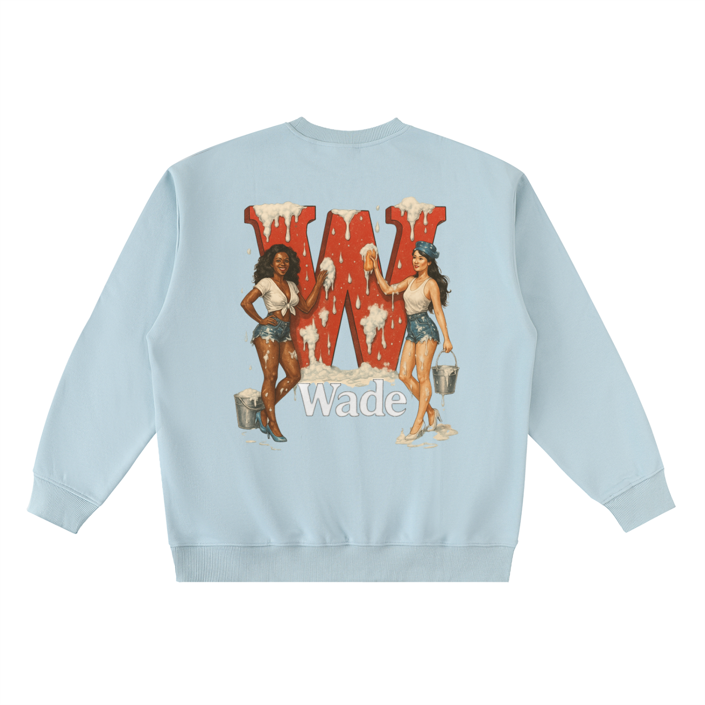 WD Oversized Crewneck Sweatshirt