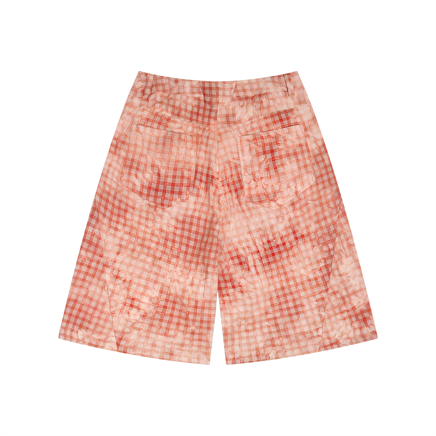 Wade Vintage Wash Plaid Shorts