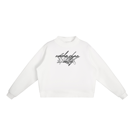 Wade Fleece Mock-Neck Sweatshirt