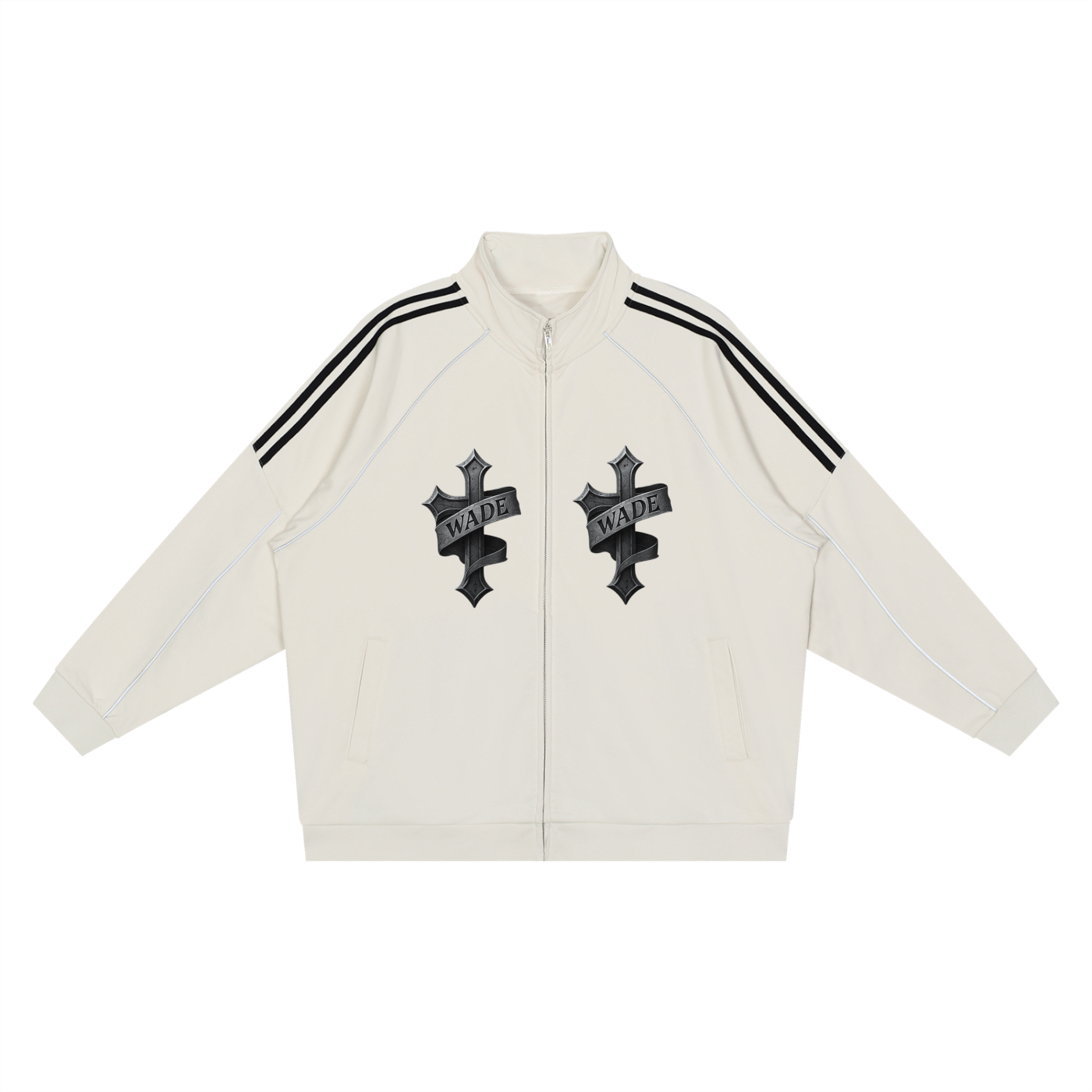 Wade Reflection Striped  Jacket