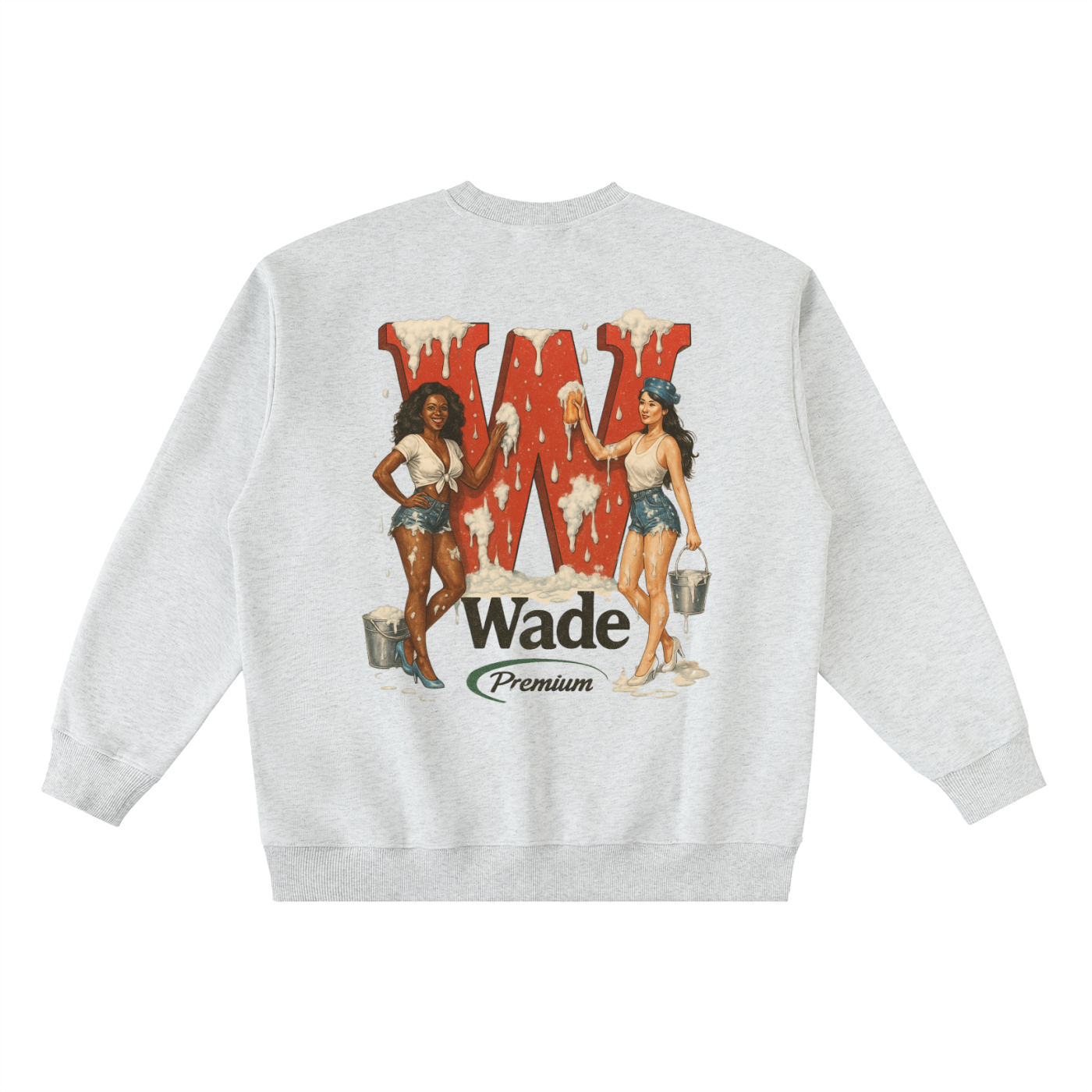 Wade Oversized Crewneck Sweatshirt