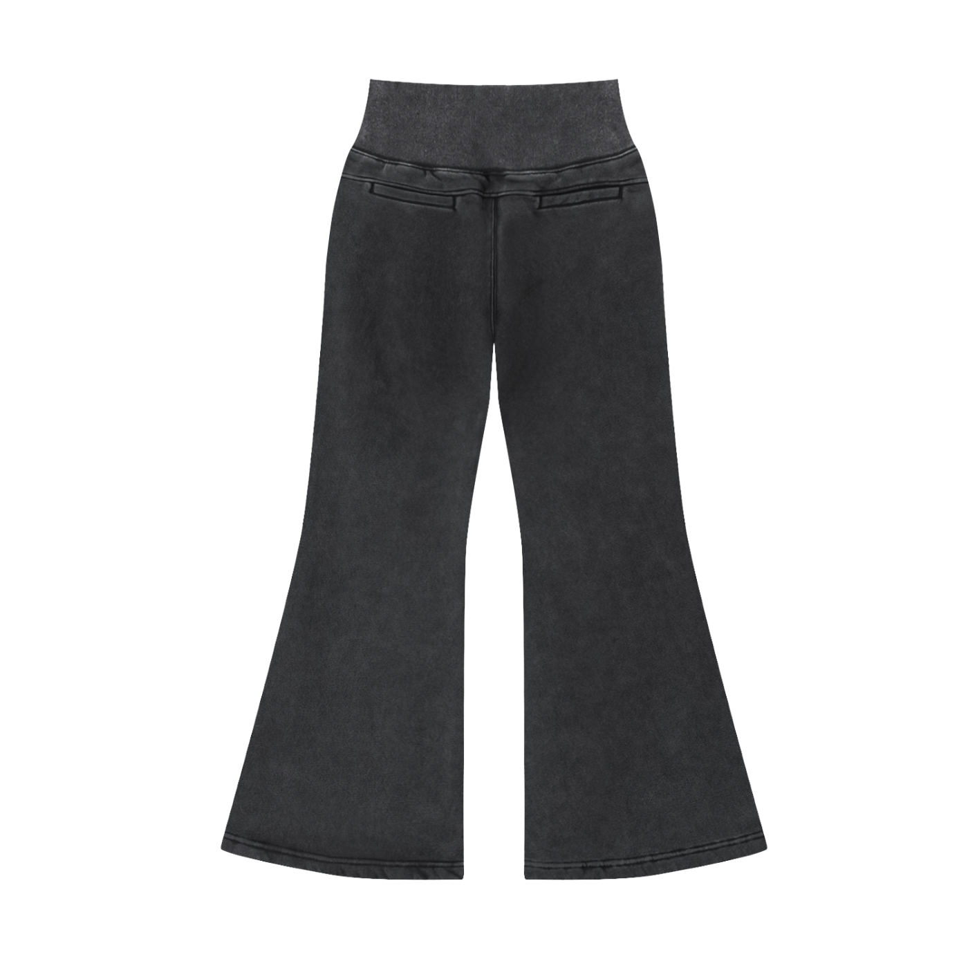 Wade Vintage Washed Flared Fleece Pants