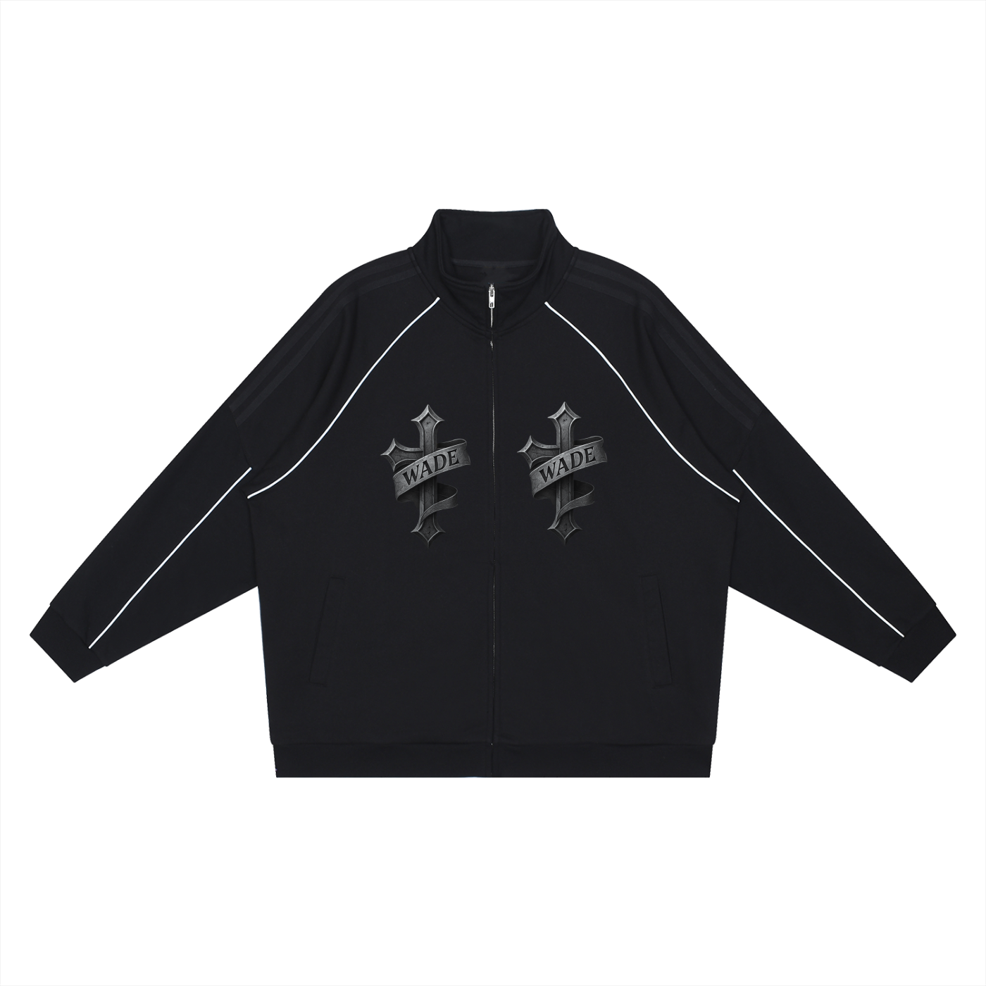 Wade Reflection Striped  Jacket