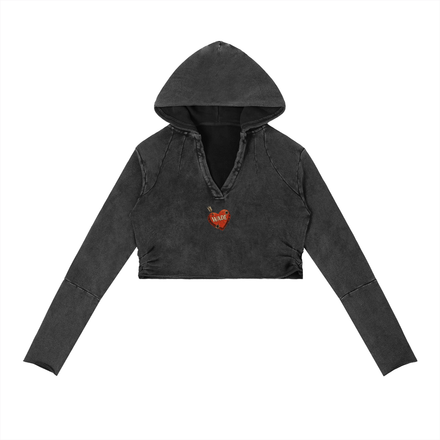 Wade Vintage Raw Edge Hoodie