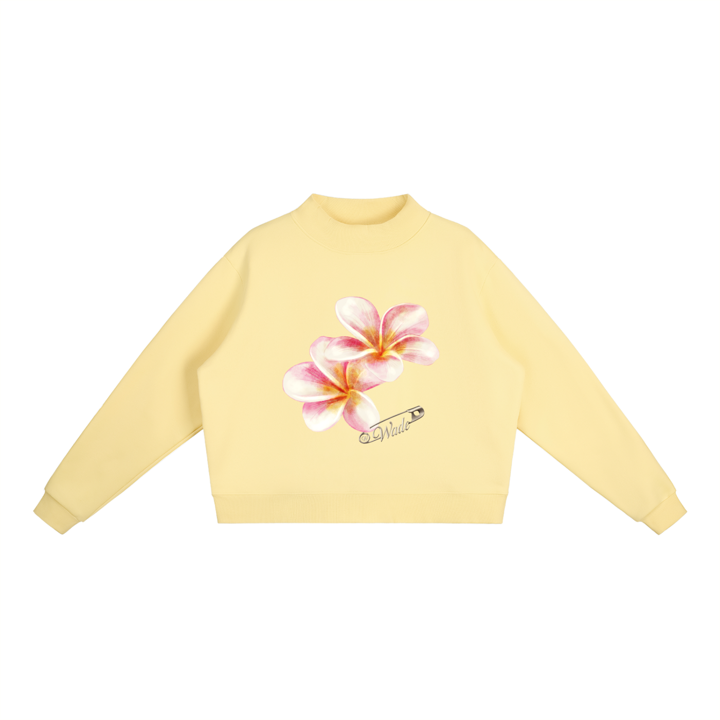 Wade Mock-Neck Crew Sweatshirt