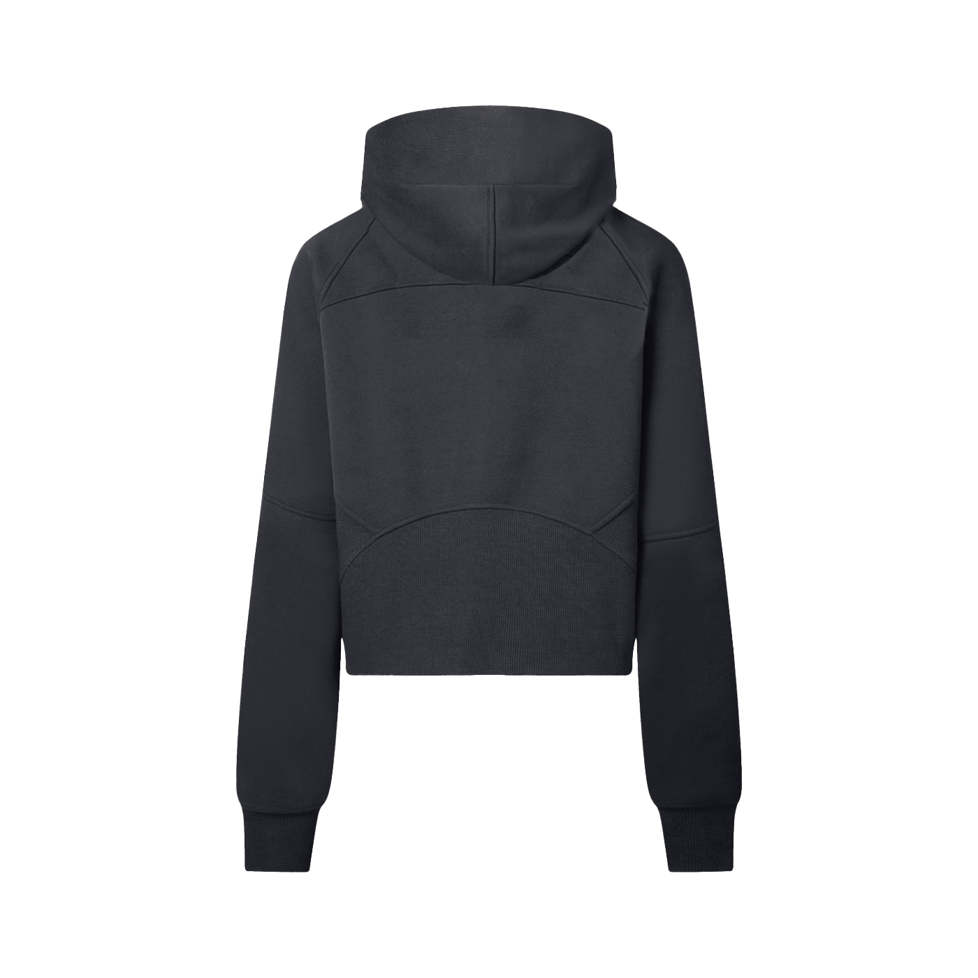 Wade Cropped Half-Zip Hoodie