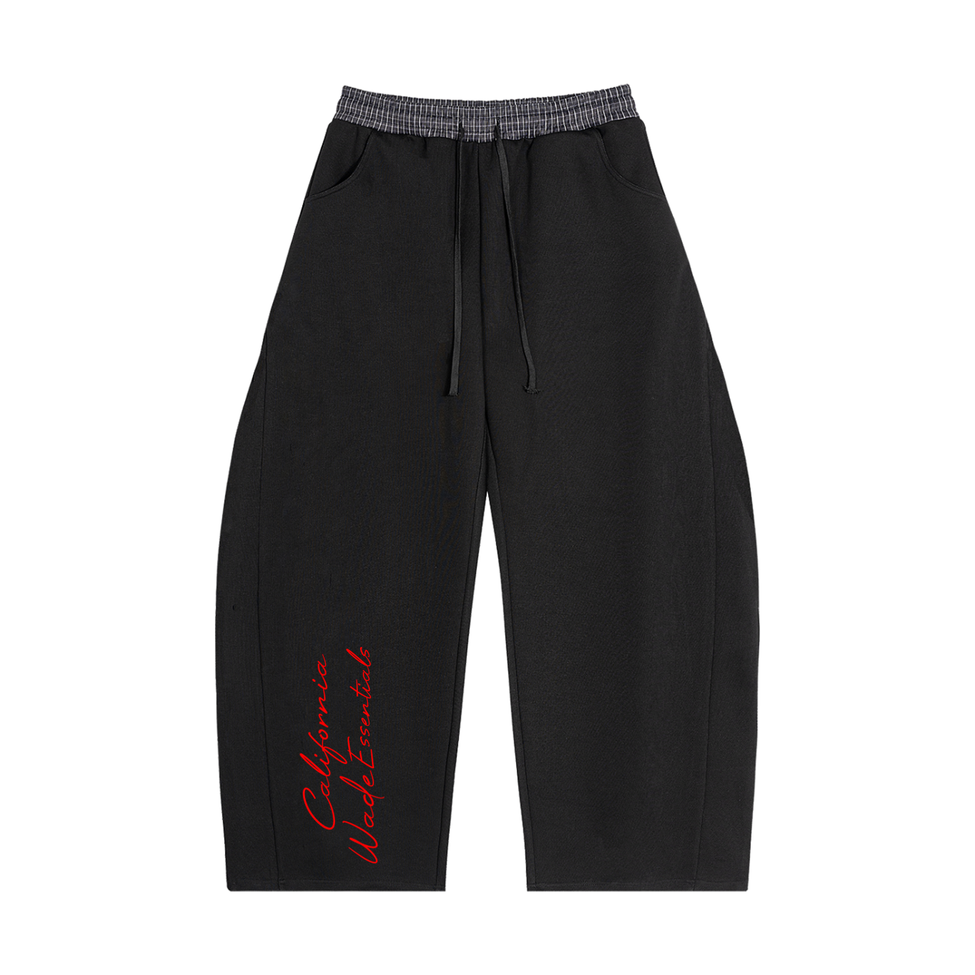Wade Plaid Waistband Sweatpants (Barrel Fit)