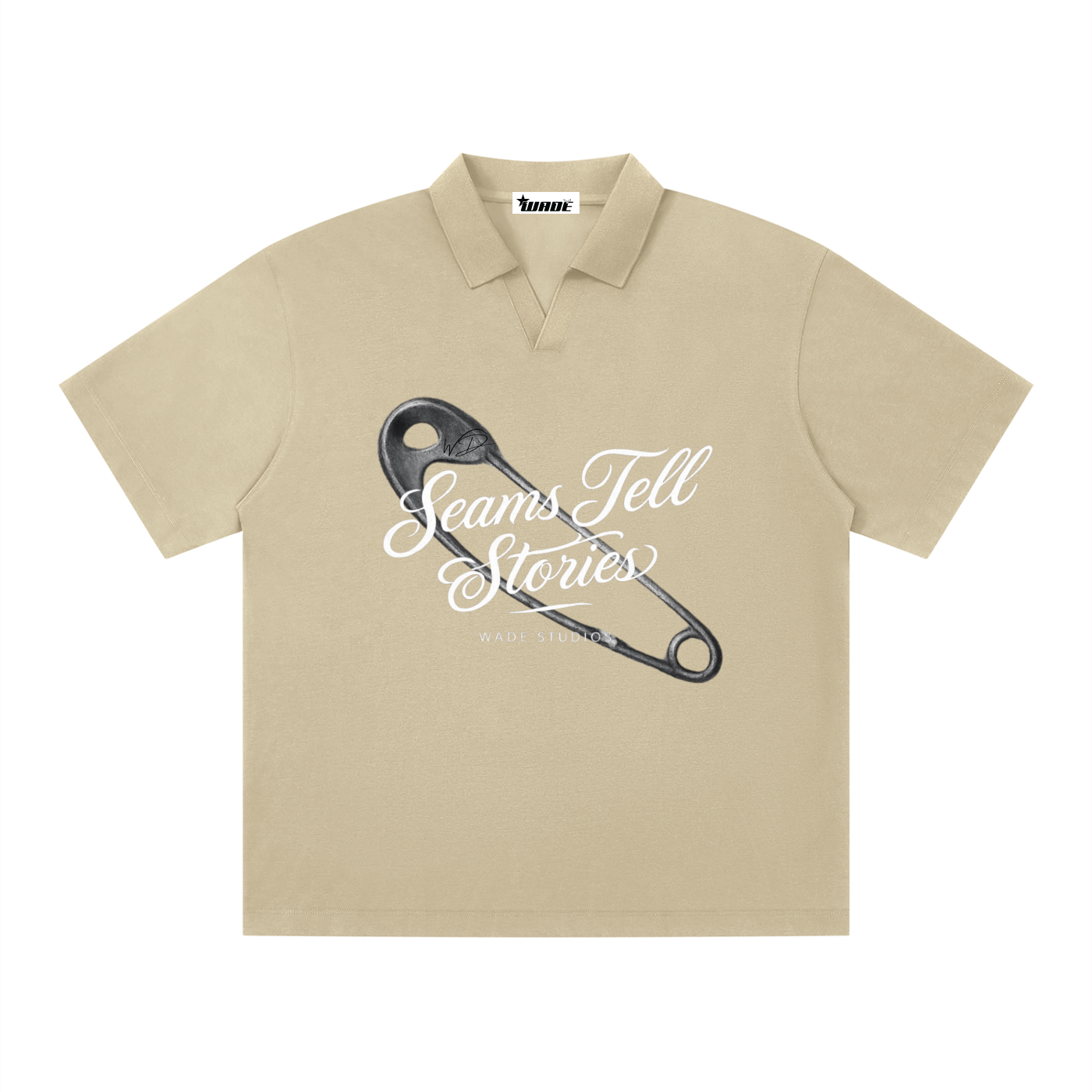 Drop Shoulder Polo Shirt