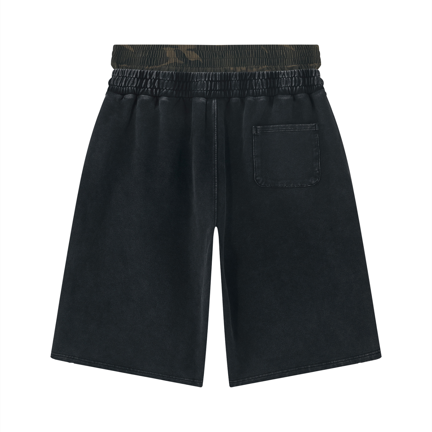 Wade Distressed Wide Leg Shorts