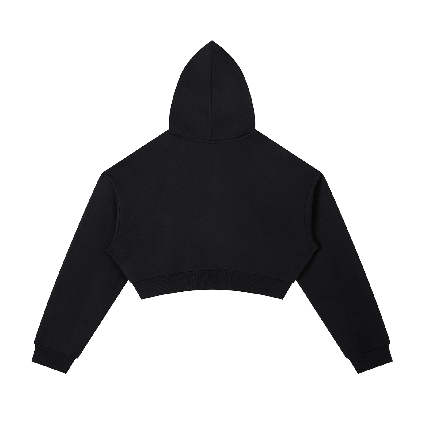 Wade Cropped Zip-Up Hoodie