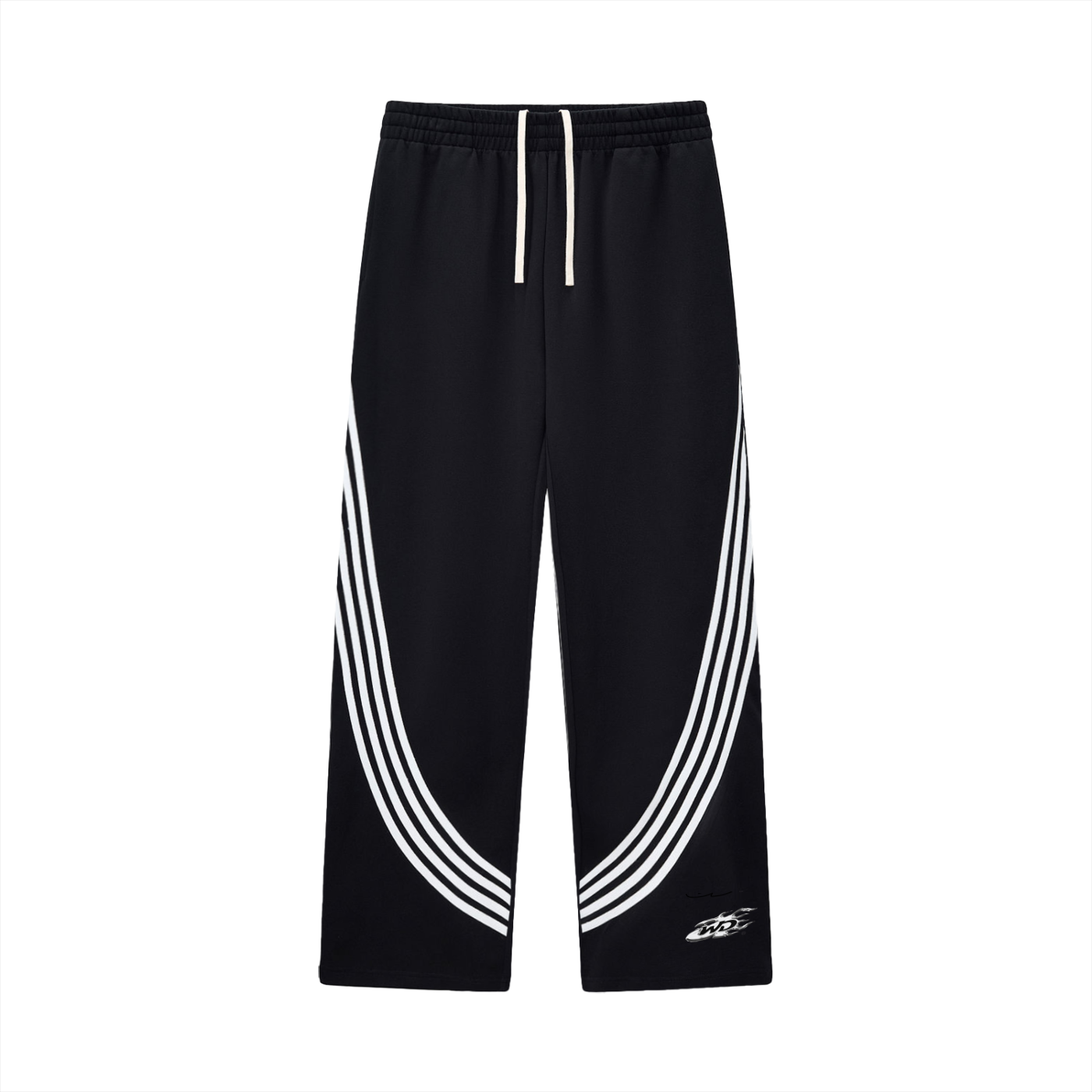Stripe Straight Sweatpants