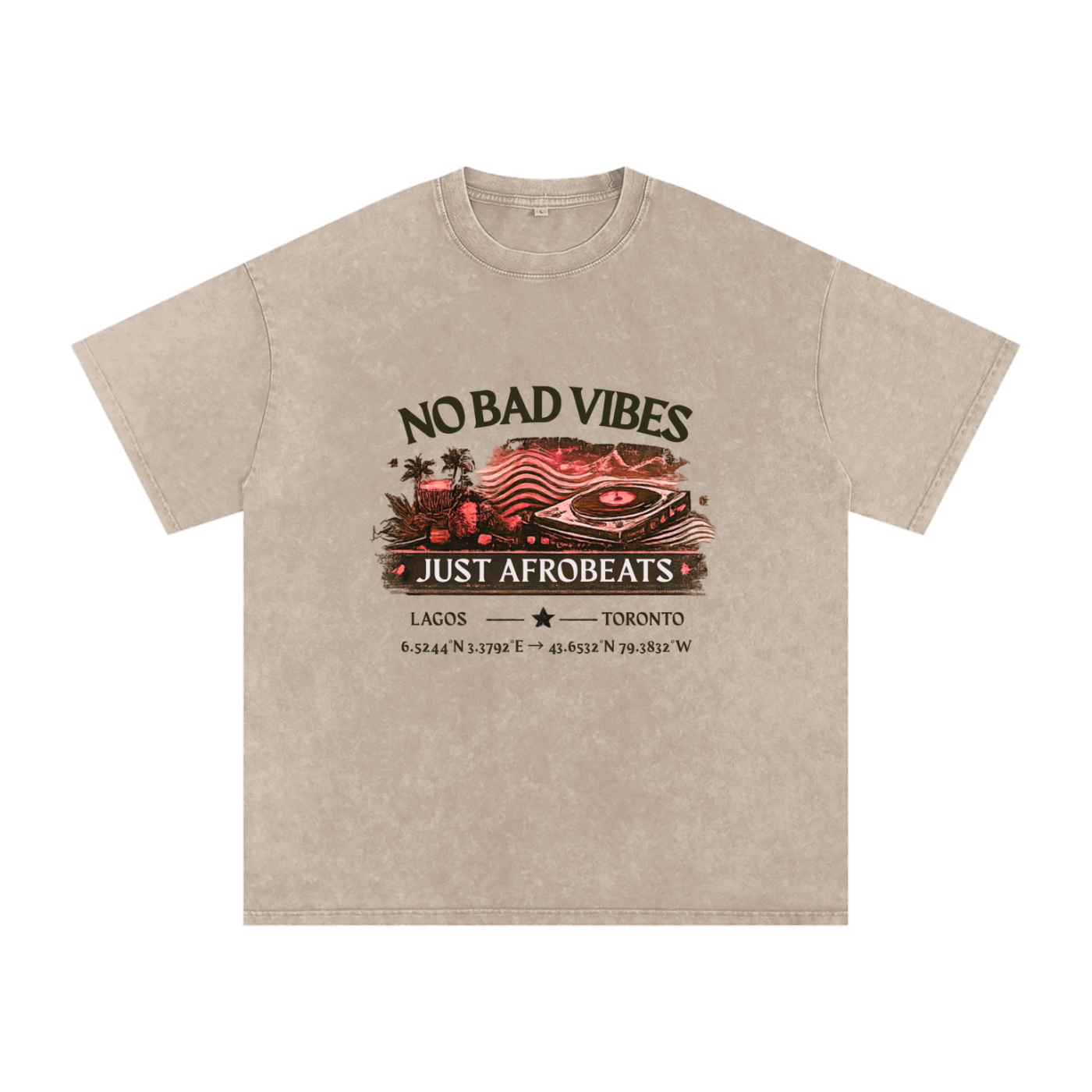 (premium)  Washed Oversized  T-Shirt