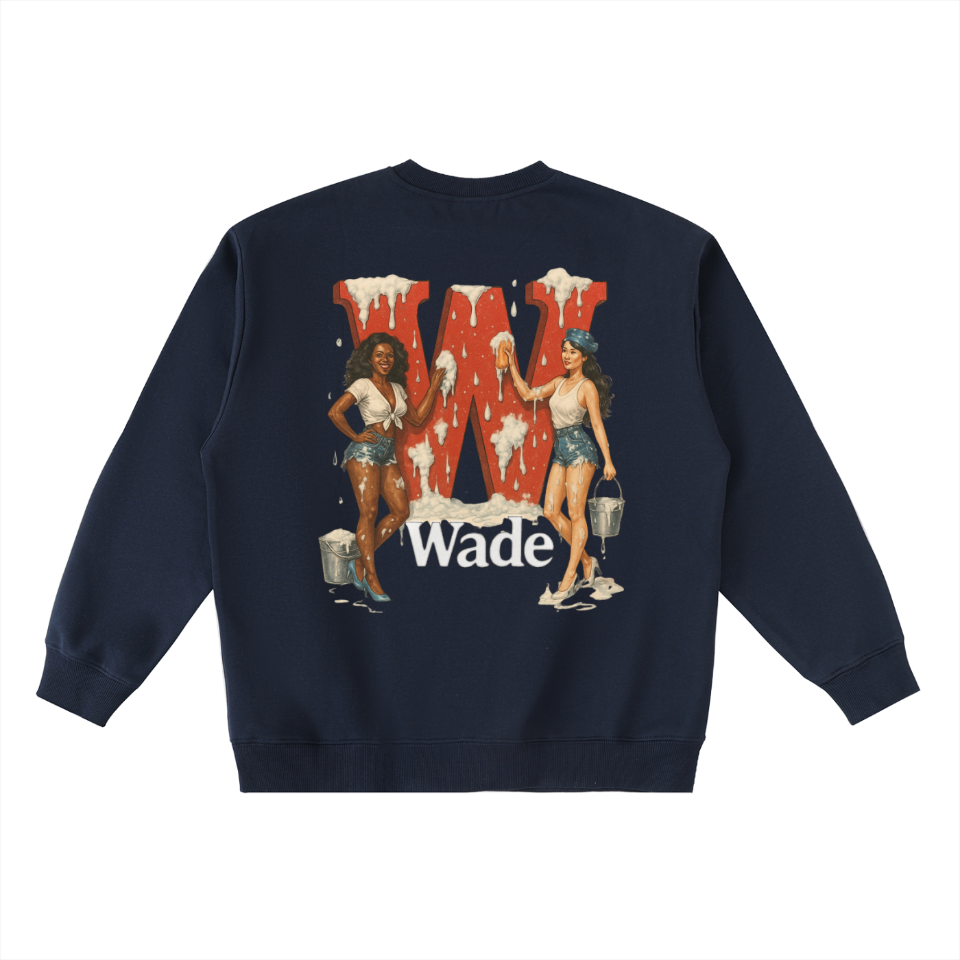 WD Oversized Crewneck Sweatshirt