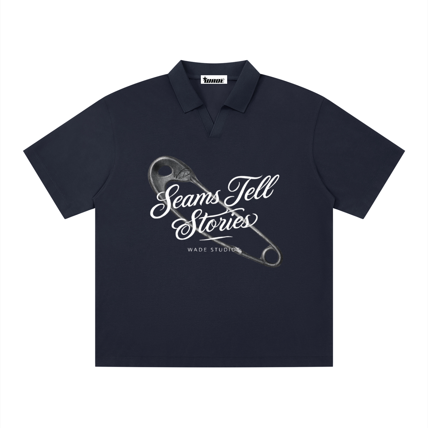 Drop Shoulder Polo Shirt