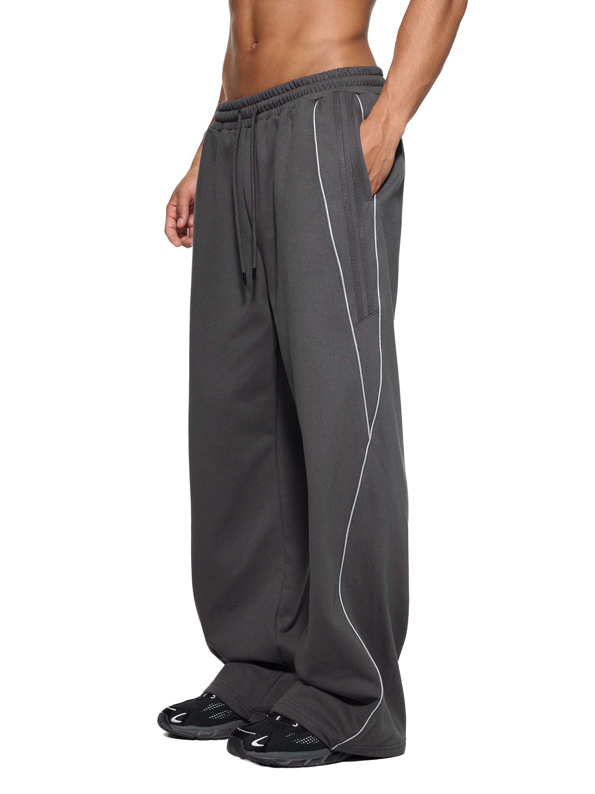Wade Reflection Striped Sweatpants