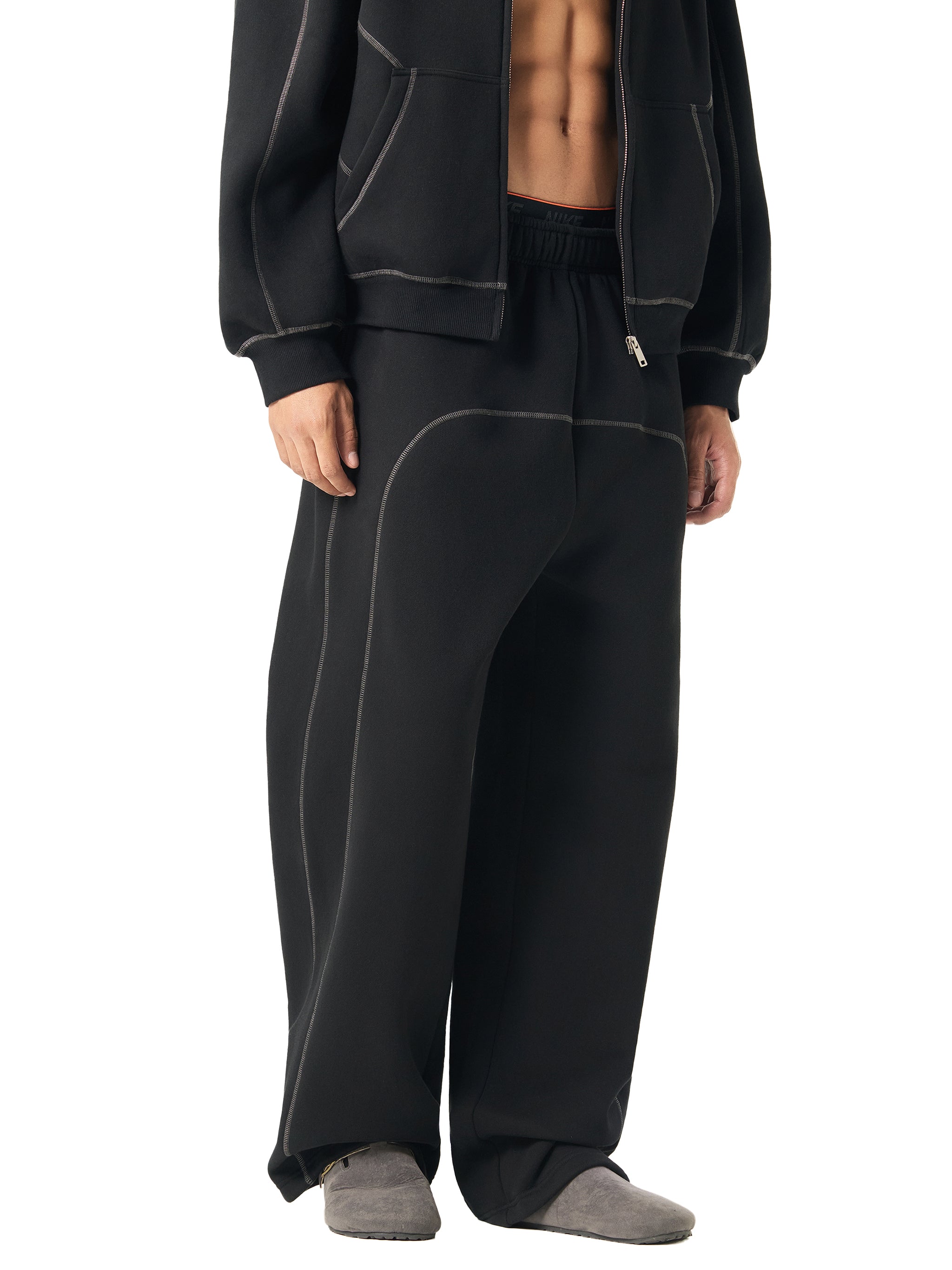 Wade Contrast-Stitched Sweatpants