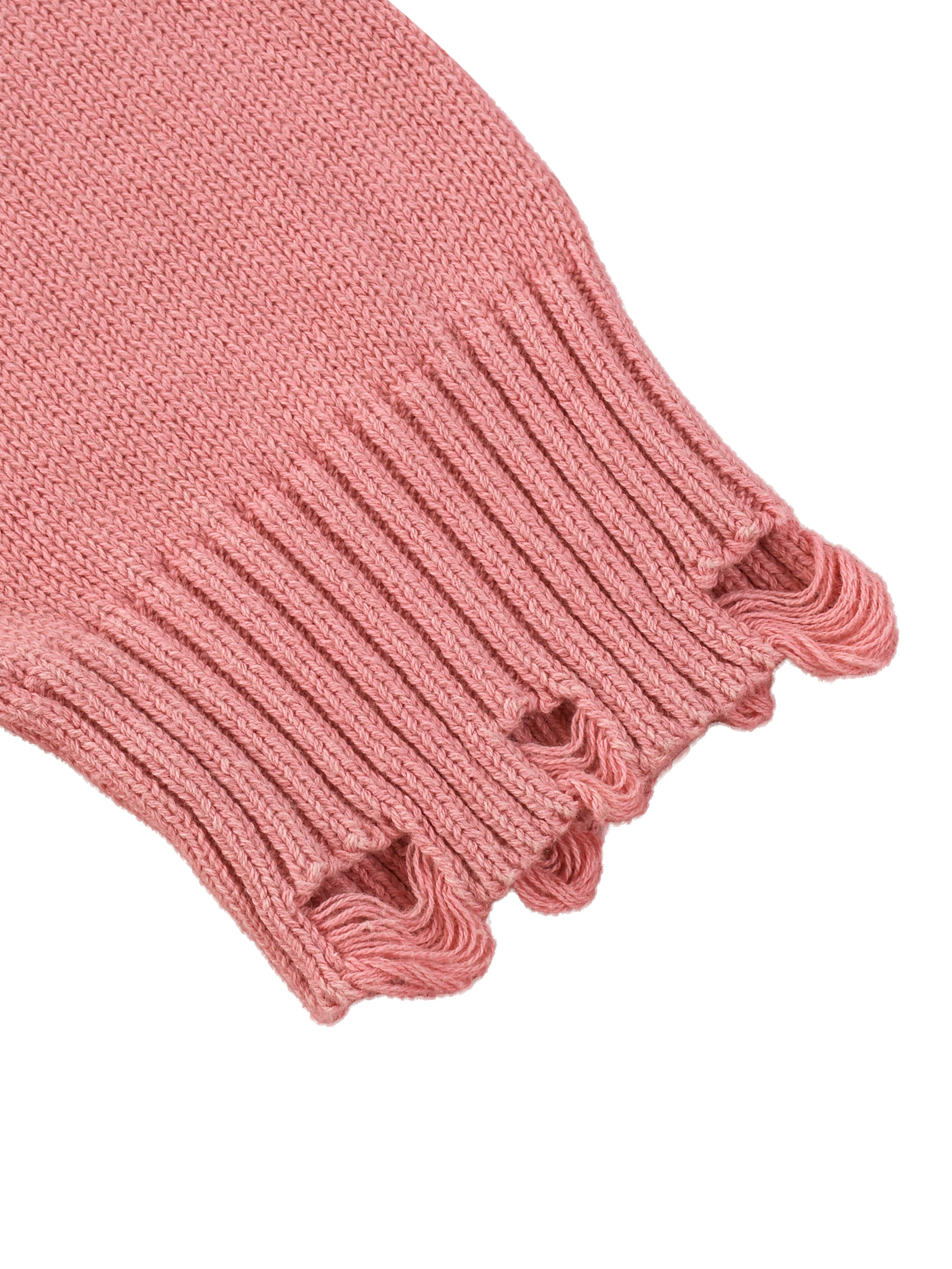 Pink WD Washed Sweater