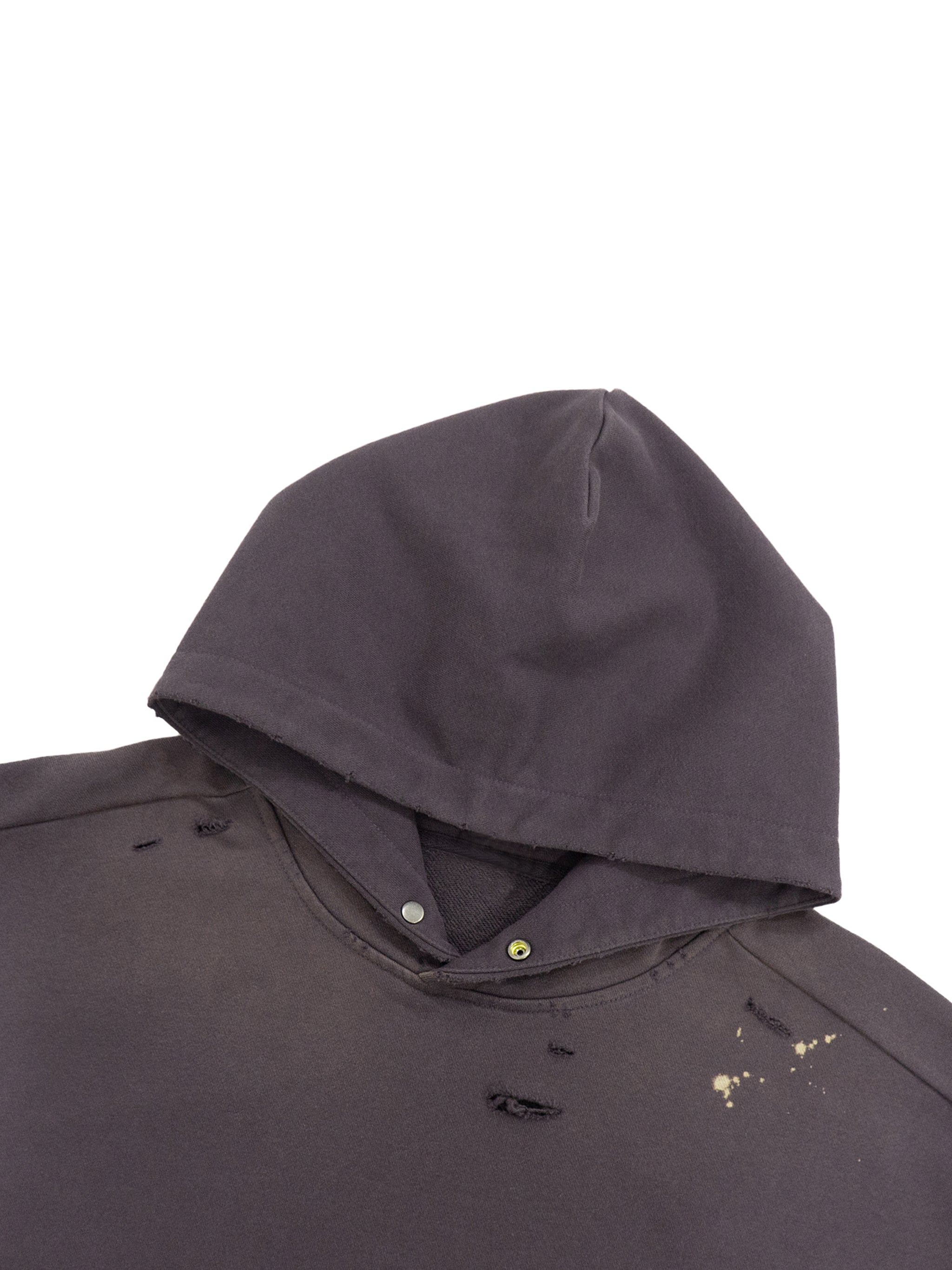 Wade Sun-Fade Frayed Hoodie